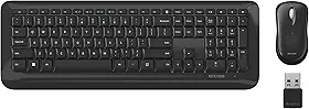Incase Combo de teclado e mouse para desktop 850 – projetado pela Microsoft – conexão sem fio, rastreamento de precisão, criptografia AES sem fio de 128 bits, teclas de atalho do Windows, design