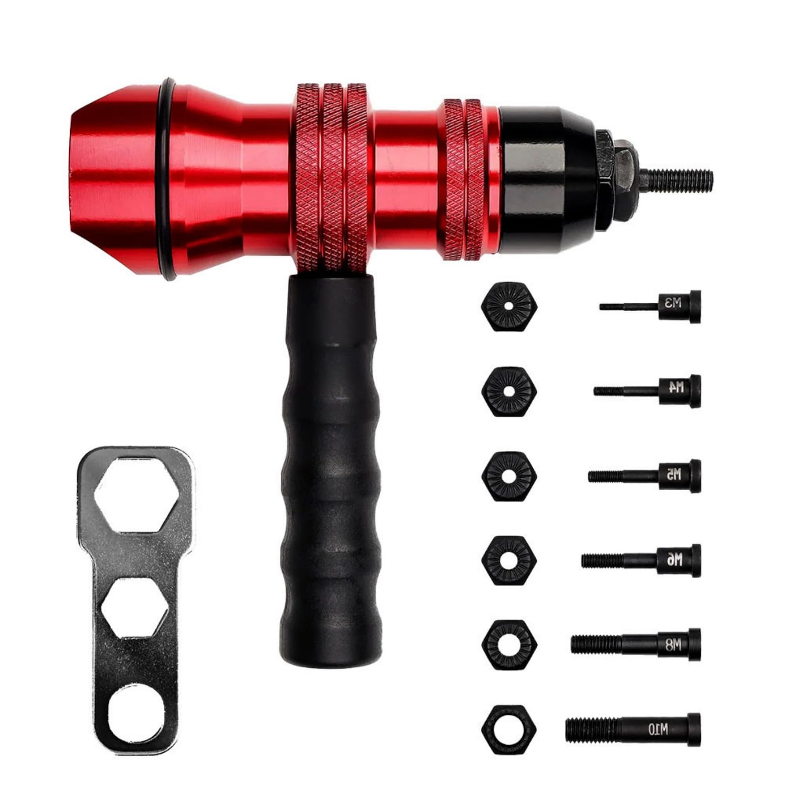 Kalttoy Professional Rivet Nut Adapter For Electric Nut Easy Conversion Design High Torques Output For Mechanics Electric Rivet Adapter