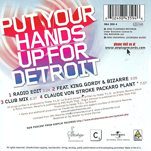 Put Your Hands Up for Detroit – vue 2
