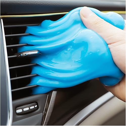 Moly Magnolia Gel de limpieza para automóvil, masilla universal para detallar, herramientas de detalle de gel limpiador de interior del automóvil,