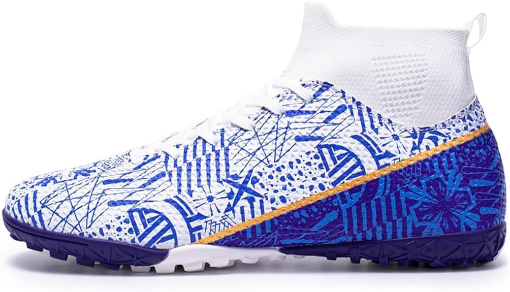 blue nike soccer shoes