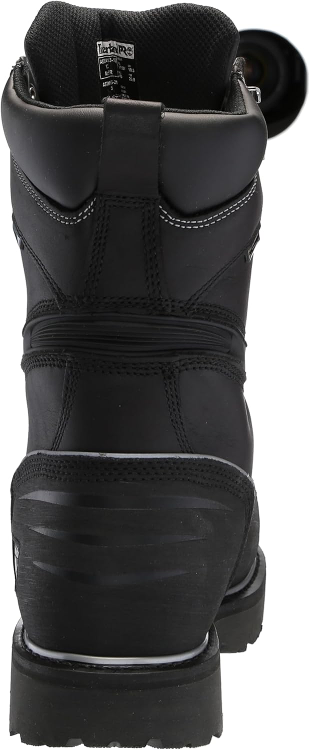 Timberland PRO Men's Gravel Pit Internal Met Guard 10 Inch Steel Safety Toe Puncture Resistant Insulated Waterproof Industrial Work Boot, Black-2024 NEW, 7.5 W US - Image 3
