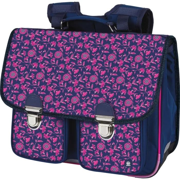Cartable D38 Oberthur fille grand format double compartiment 38cm
