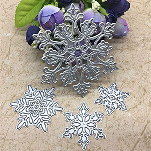 Metal DIY Cutting Die Card Embossing Die Scrapbooking Album Paper Cards Art Craft Stencils Scrapbooking (Snowflake)