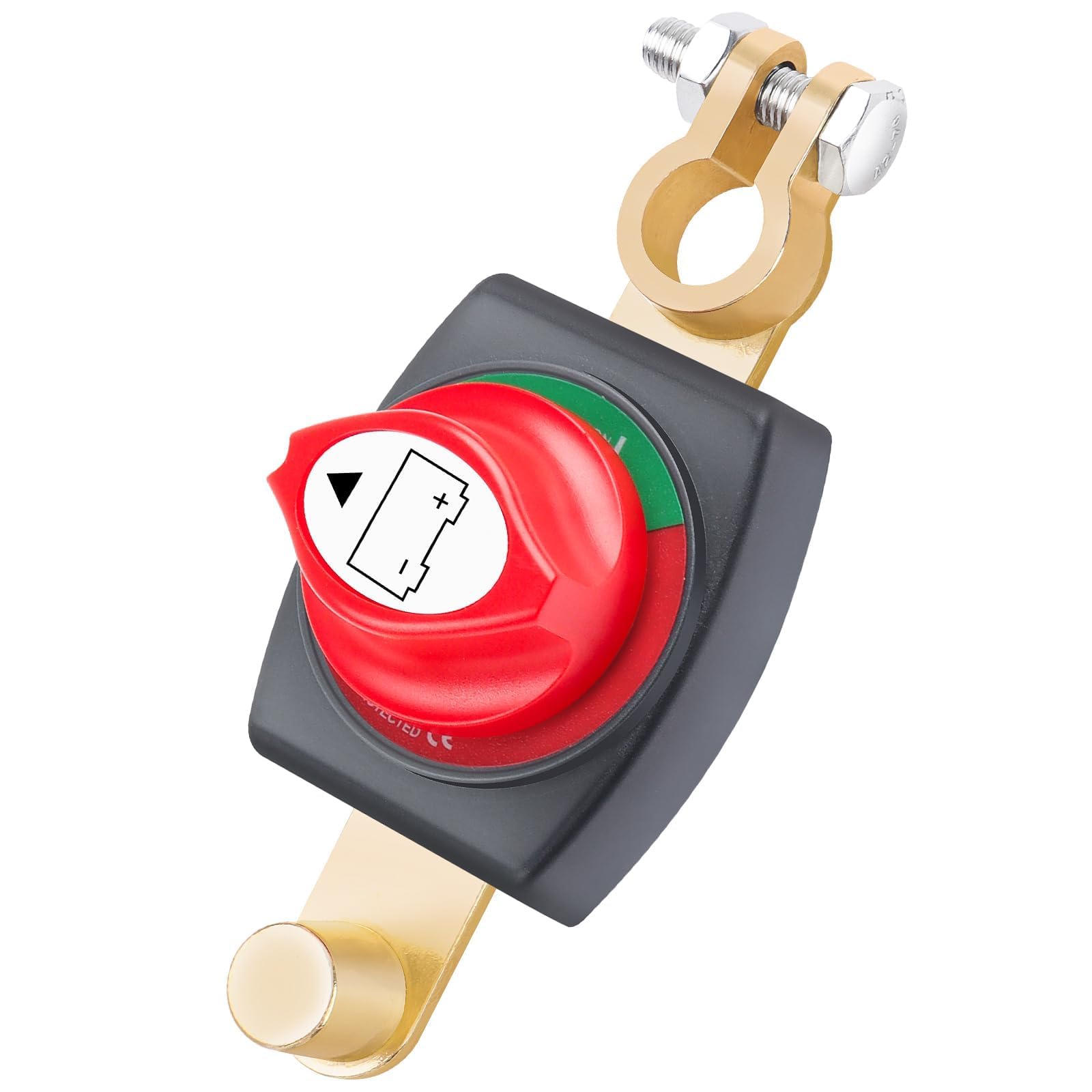 Bolatus Batterie Trennschalter 12V-48V, Auto Batteriehauptschalter Trennschalter Wasserdicht, Batterie Hauptschalter für Auto Truck Motorrad Wohnmobile Marine Boat