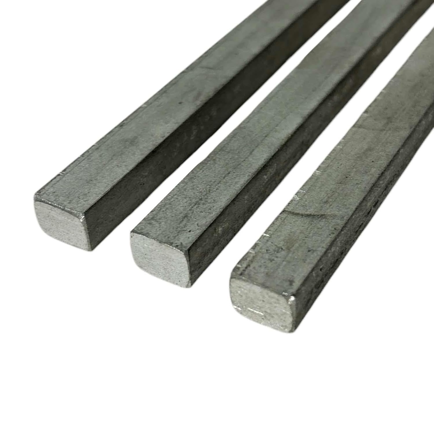 3/8" x 1/2" x 24" (3 Pack), 304 Stainless Steel Flat Bar, HRAP