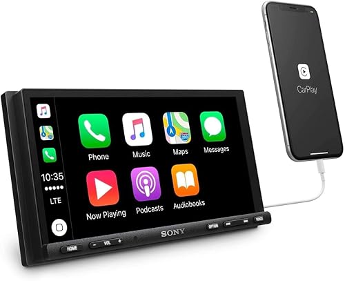 Miniatura 4 de Sony XAV-AX7000 - Receptor para auto de alta potencia, pantalla de 6.95 pulgadas con Apple Carplay/Android Auto