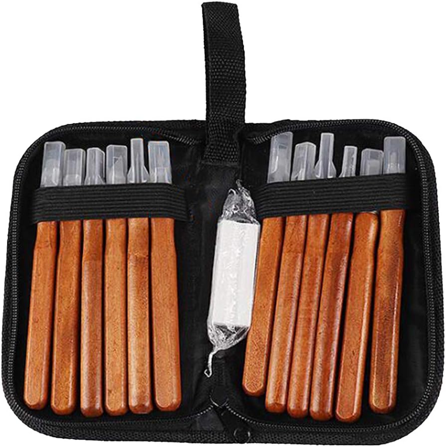 12 Pieces High-quality Carving Tool Set Carving Wood Woodcut