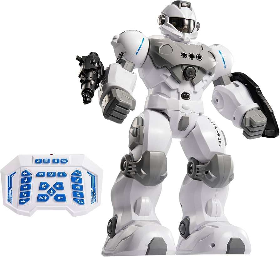 Amazon | SNAEN 充電式リモコンロボットおもちゃ 子供用 大きな