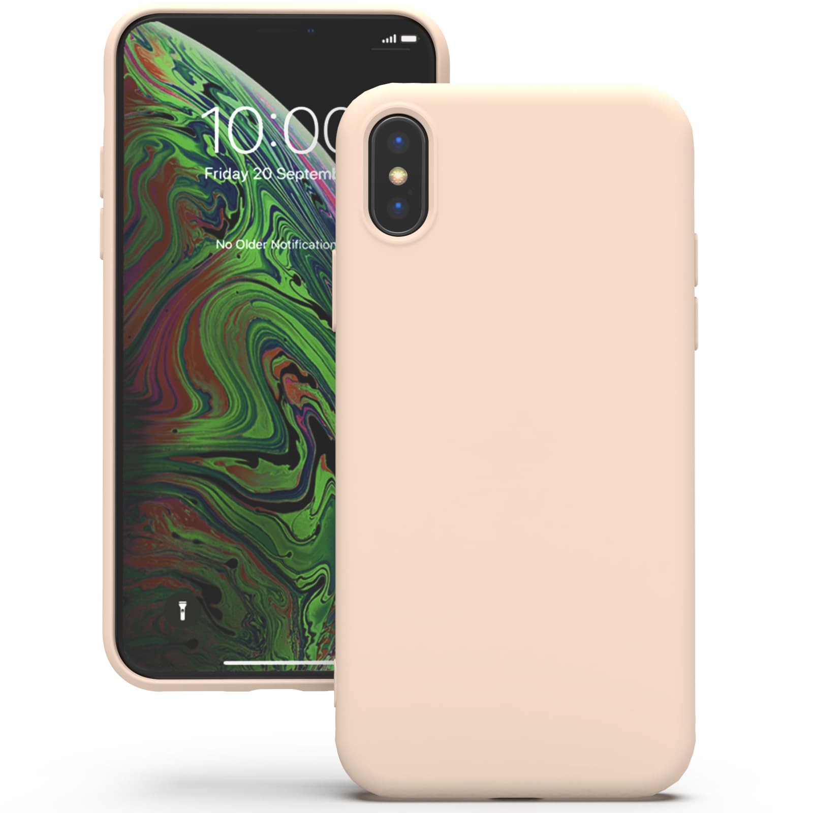 YATWIN Silicone Case for iPhone XR, Soft-Touch, Shockproof, DustProof, Antiskid Full Body Armour Phone Cover for Apple iPhone XR - Dark Green — view 261
