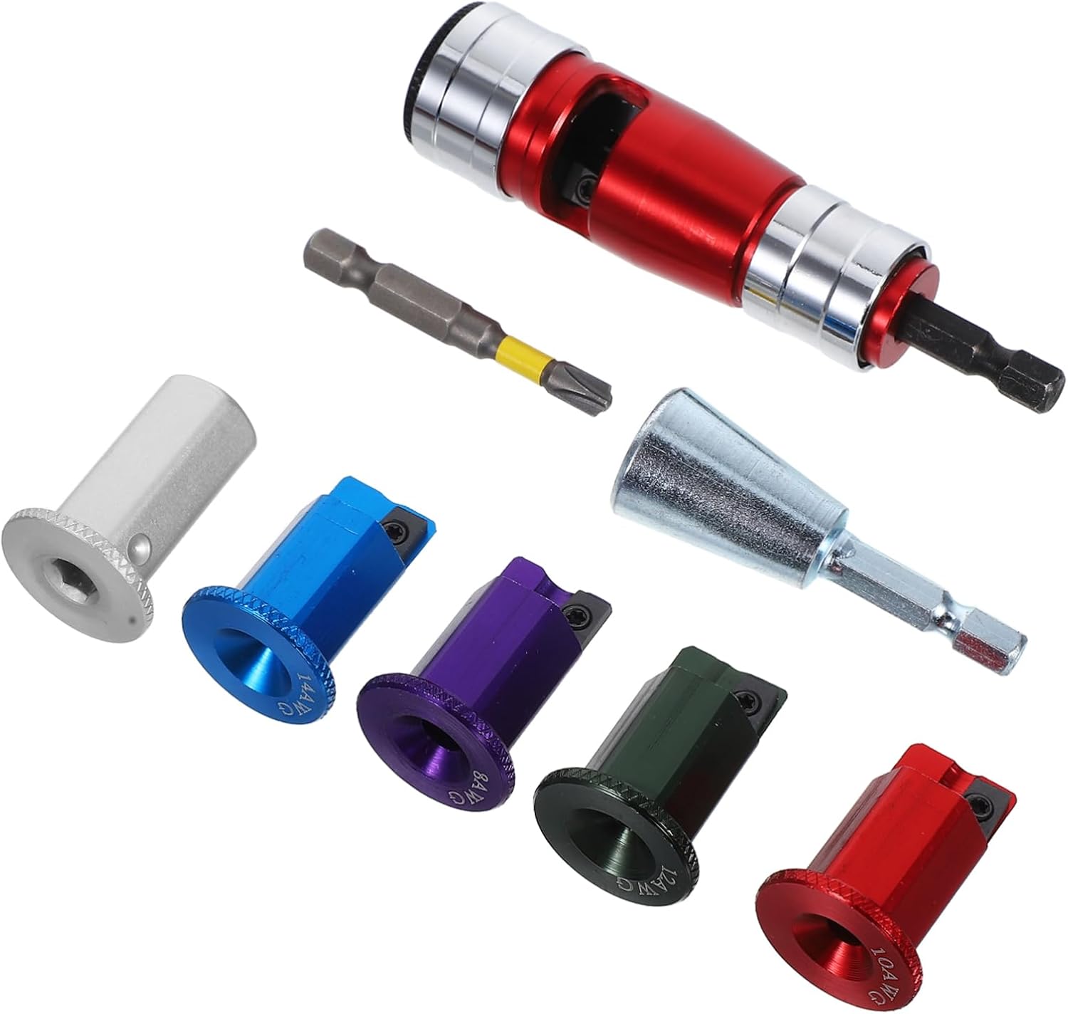 Homoyoyo Electrician Wire Stripper Kit Multi-purpose Cable Stripper Tool for Home Automotive Professional Use Peeling Twisting Tool