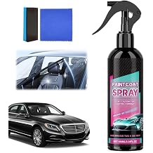 Multi-Functional Coating Renewal Agent, 3 in 1 Ceramic Car Coating Spray, High Protection Quick Car Coating Spray Fast-Acting, Nanotechnology Plastic Parts Refurbish Agent-100ml
