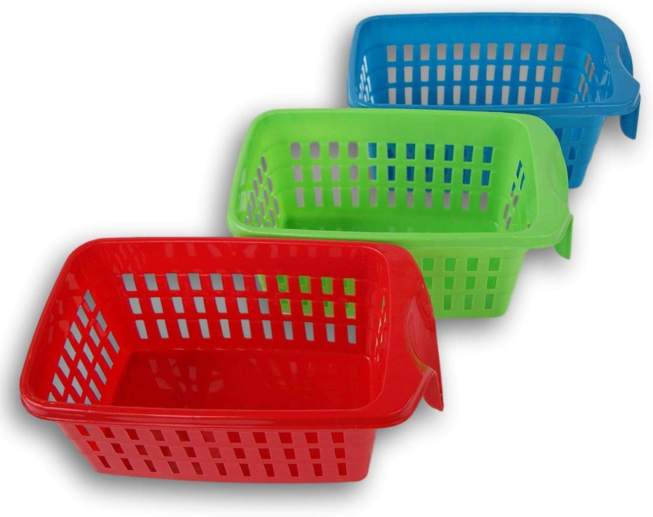 Stackable Storage Baskets for Kitchen, Pantry, with SingleEnd