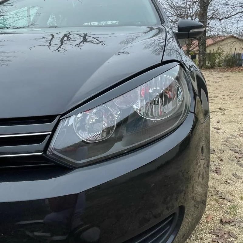 Cache-Sourcils de Phares Masquage Défauts Optiques Golf 6 MK6 GTI 2008