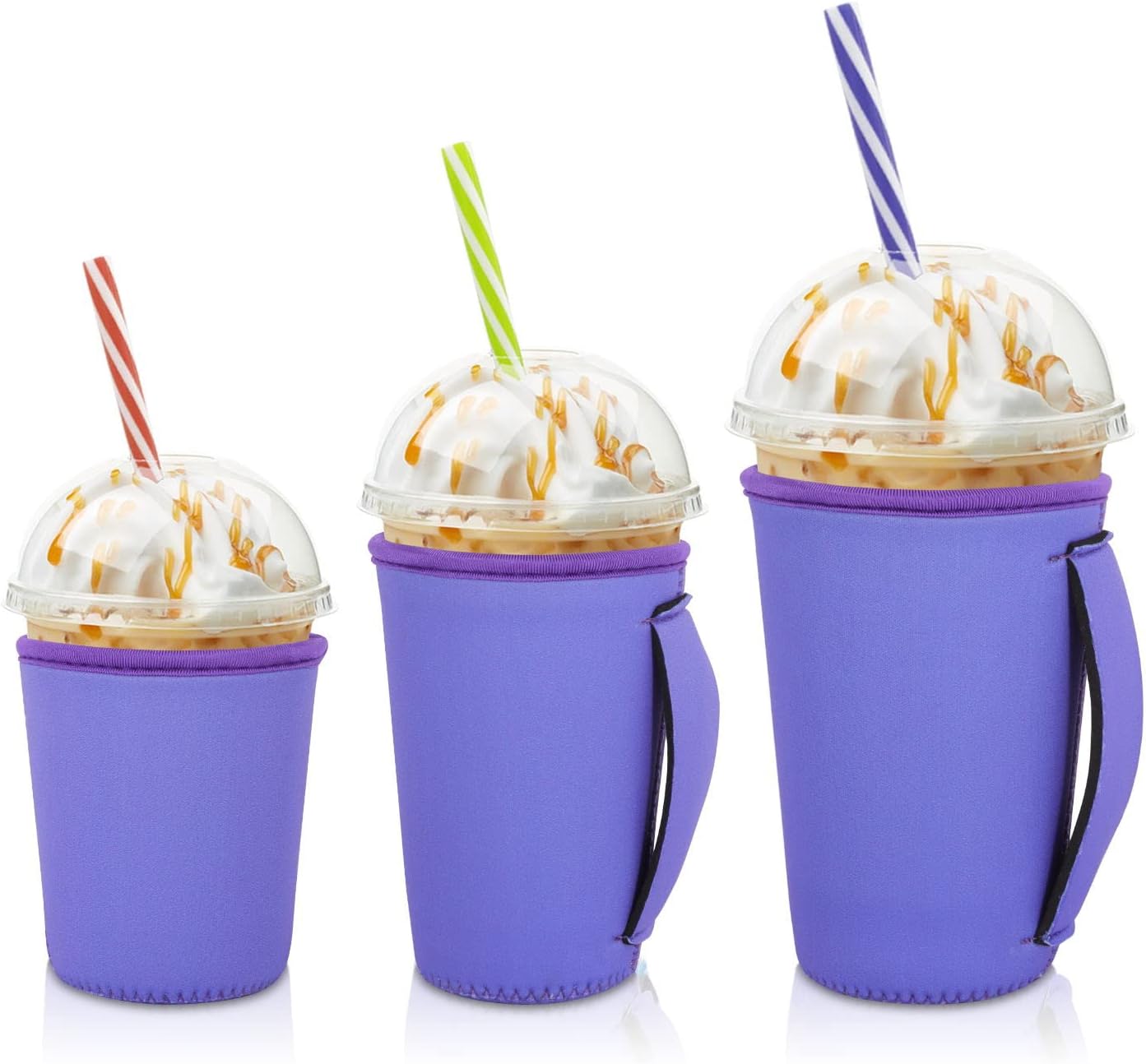 AJLTPA Iced Coffee Sleeve Insulator Sleeves for Cold Drinks