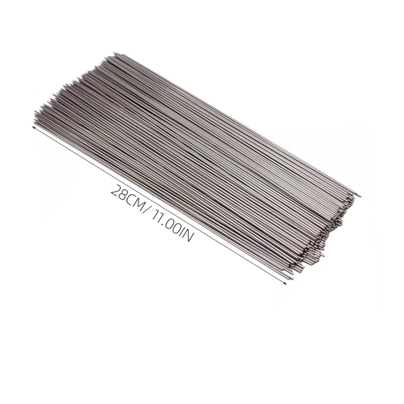 Happyyami Spiedini 100 Pezzi in Acciaio Inossidabile 304 per Barbecue Resistenza alla Corrosione e Conduzione Termica per Picnic e Grigliate Domestiche