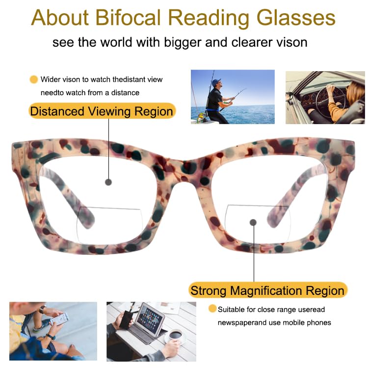 Image of 3 pack style Spring hinge Readers Blue Light Blocking Computer Square Reading Glasses for Women Men