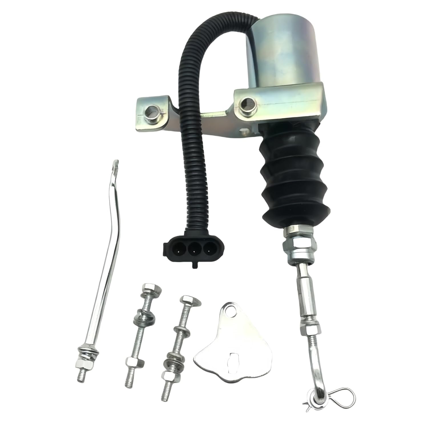 3740055 75366GT 12V Shutdown Solenoid Fits for JLG 40H 60H 70H 80HX for Deutz Engine F3L912