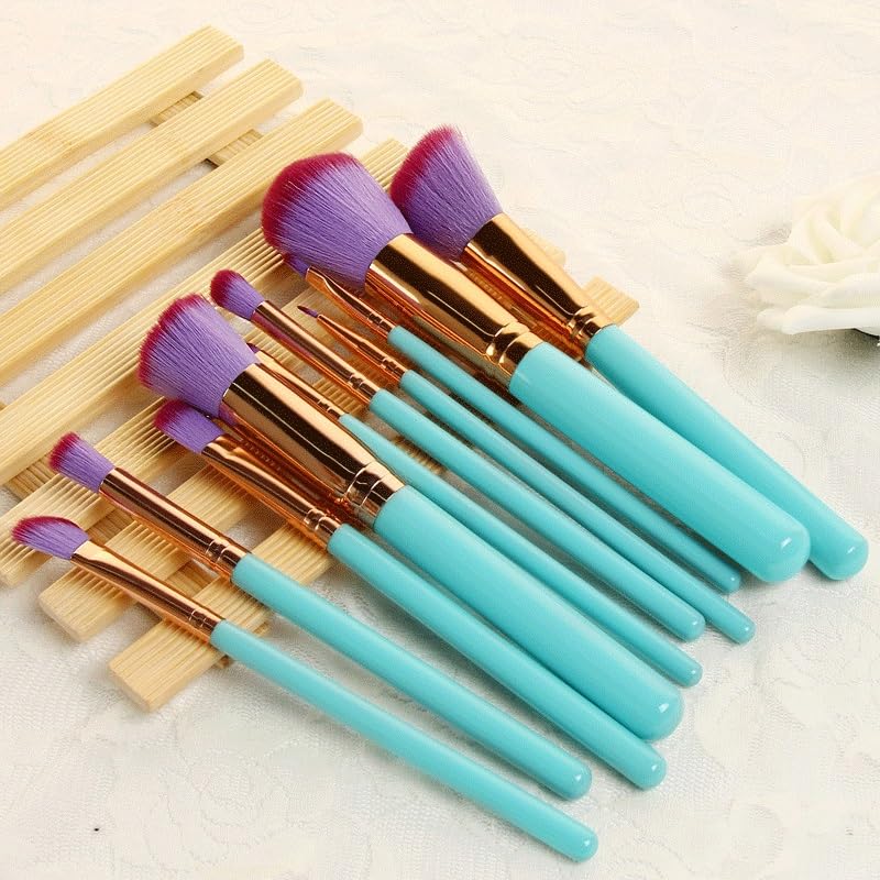 Ensemble de 10 pinceaux de maquillage complet pour débutants avec outils