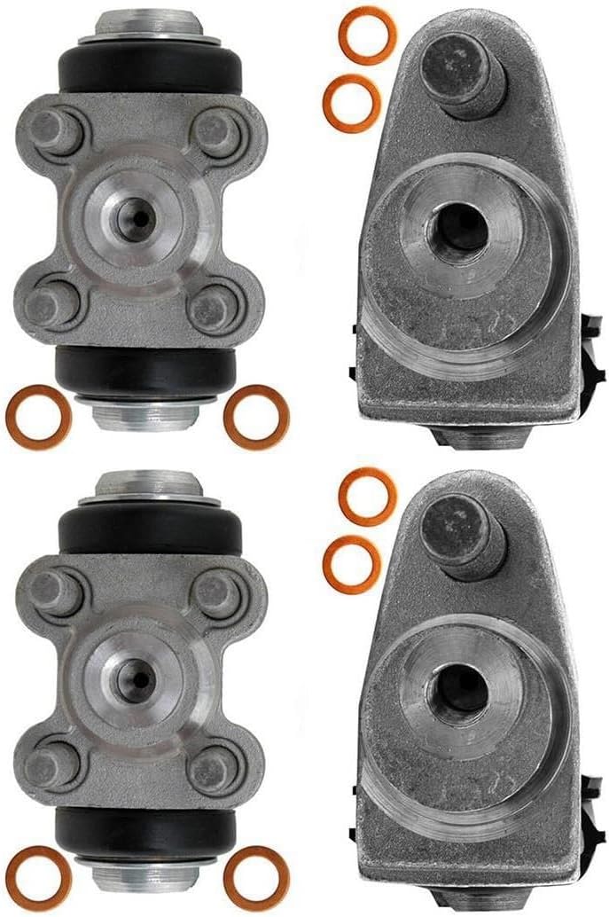 Front Rear Drum Brake Wheel Cylinder Replaces for Datsun 521 Pickup 1969 1970 1971 1972 1.6L l4, 4 Pack
