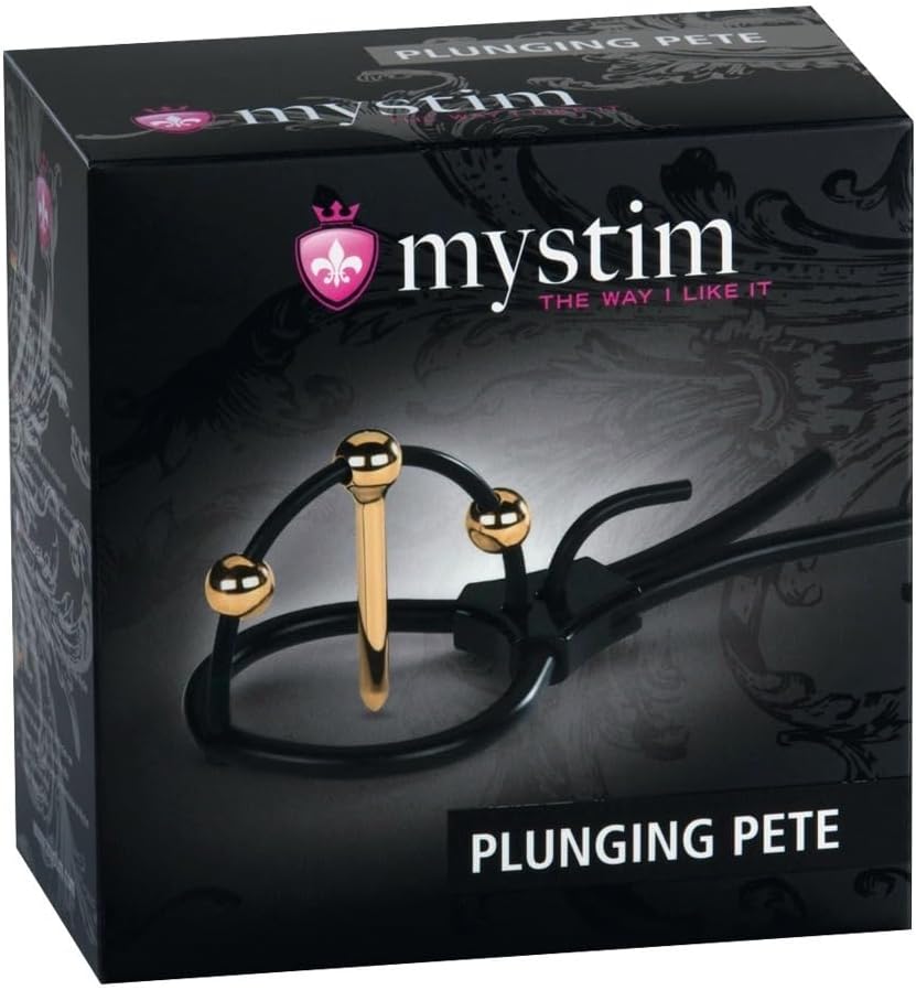 Mystim Plunging Pete E Stim Corona Strap, 1 Count