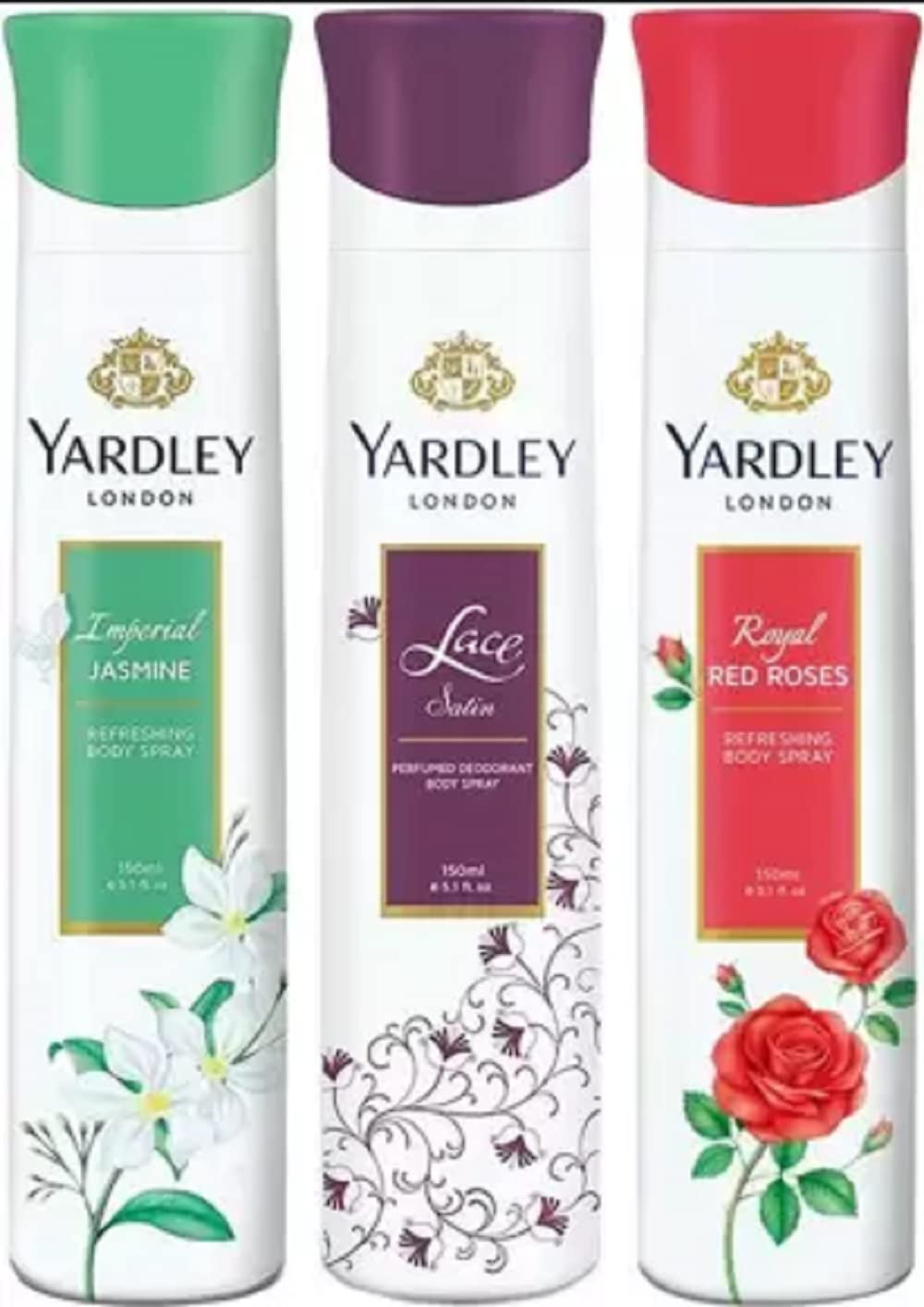 Yardley London Female Deodorants Spray Combo No-71 Combo Set (Set Of 3)-picture-11