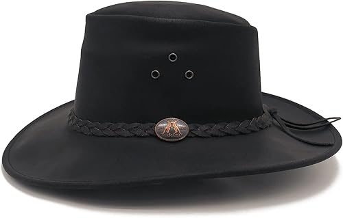 Miniatura 4 de KAKADU Sombrero de cuero original Iron Cove Slicker