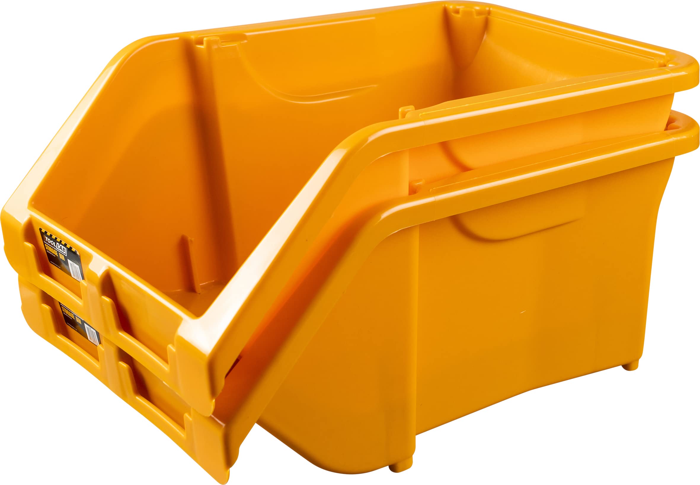 Tool Lab Stackable Polypropylene Storage Bin - 155Mm X 220Mm X 350Mm