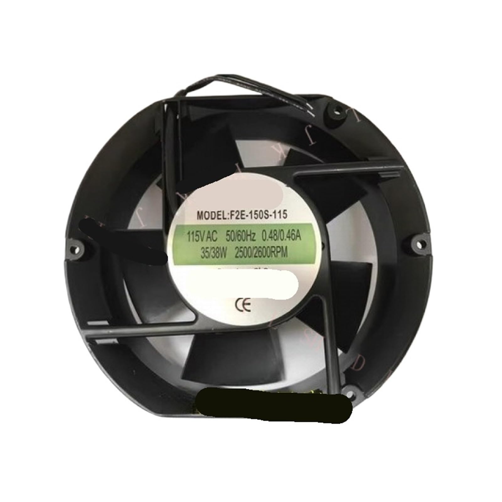 LWJYIPETZQ F2E-150S-115 115V 0.48/0.46A 35/38W Cooling fan
