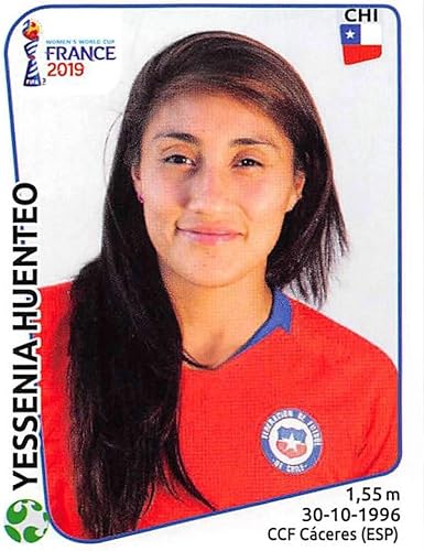 2019 Panini FIFA Women's World Cup France Album Stickers (Individual Sticker Only) Soccer #459 Yessenia Huenteo Chile 2 Inch by 2 12 Inch