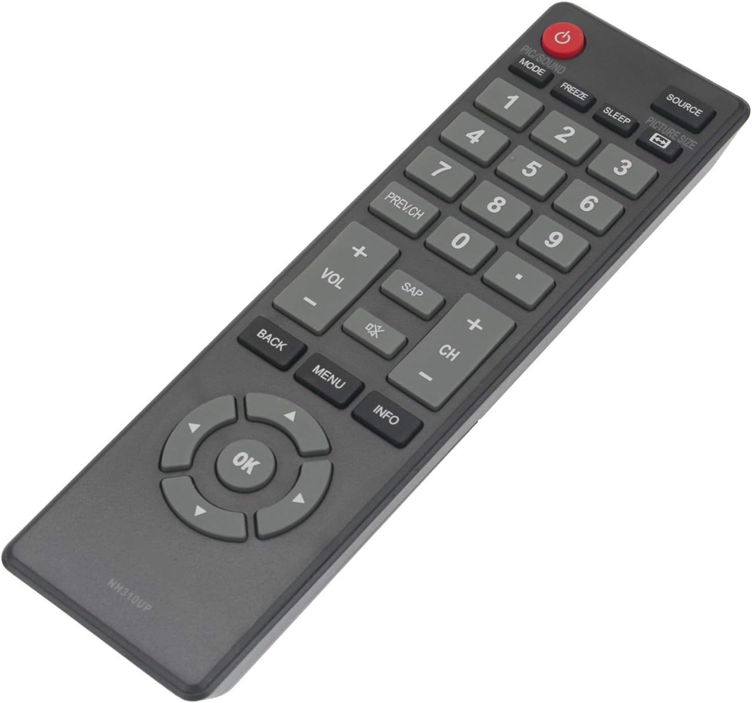 Cheap New NH310UP Replace Remote Fit for Emerson LCD LED TV LF320EM5F LF320EM4A LC320EM3FA LE190EM3 LE220EM3 LE320EM3 LC391EM4 LF391EM4F LF320EM4F LE290EM4F LF501EM5F LE240EM4 LF551EM5 LF501EM5