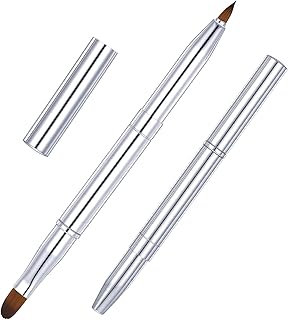 Jeffdad Cepillo de maquillaje de labios de do...