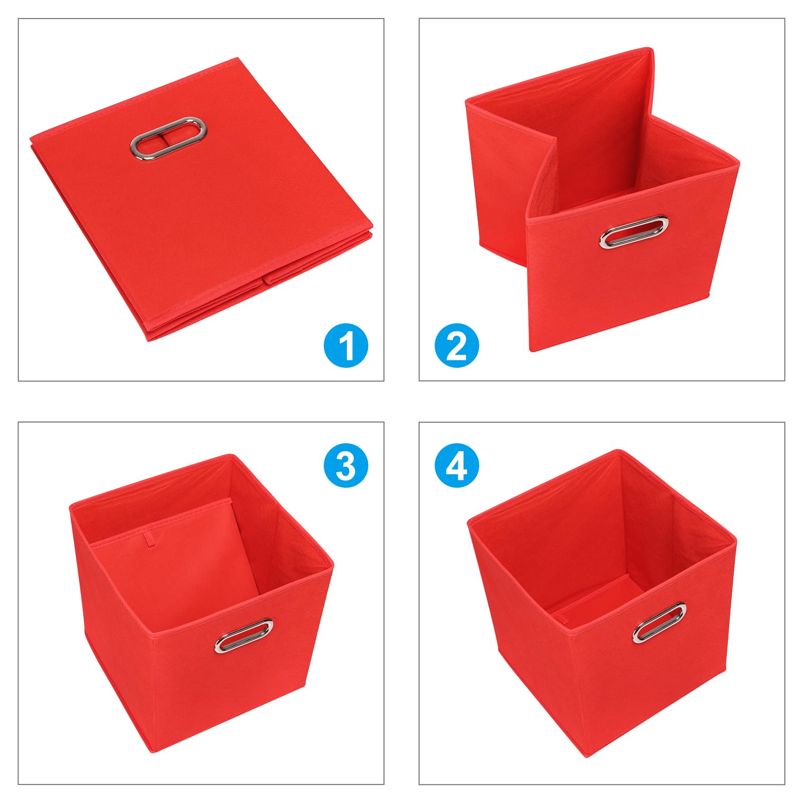 PATIKIL Foldable Storage Cube Bins - Image 4