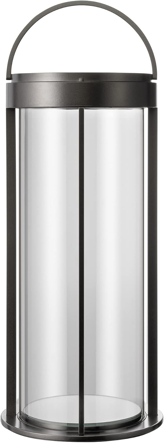 Blomus MITURO Mobile Rechargeable LED Lamp Small - Gunmetal Metallic Finish