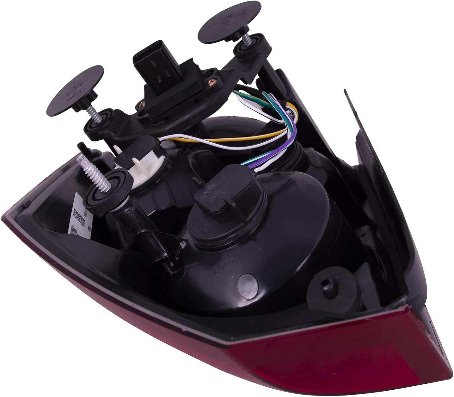 HEADLIGHTSDEPOT Tail Light Compatible With Chrysler 300 2008-2010 2.7L And 3.5L Engine Includes Left Driver Side Tail Lamp Red/Clear Lens