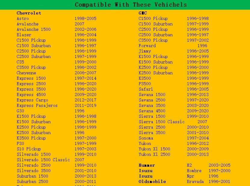 Miniatura 2 de Embrague de ventilador de refrigeración del motor 2786 compatible con Cadillac Escalade Chevrolet Chevy Avalanche Express Silverado GMC Savana