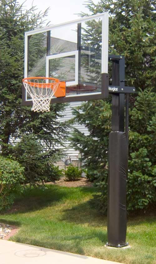 Generic Douglas Wraparound Basketball Pole Pad, Black (6’ High)