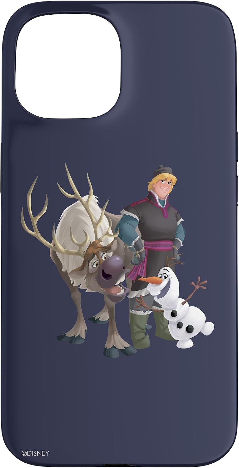 Disney Frozen Kristoff Olaf and Sven Case for iPhone 14 Plus