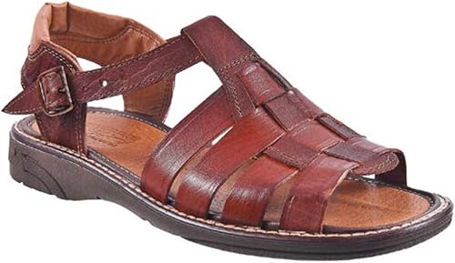 Sandalias de cuero hechas a mano mexicanas para hombre Huaraches Mexicanos Sandalias de Piel para Hombre Sahuayo México HP011