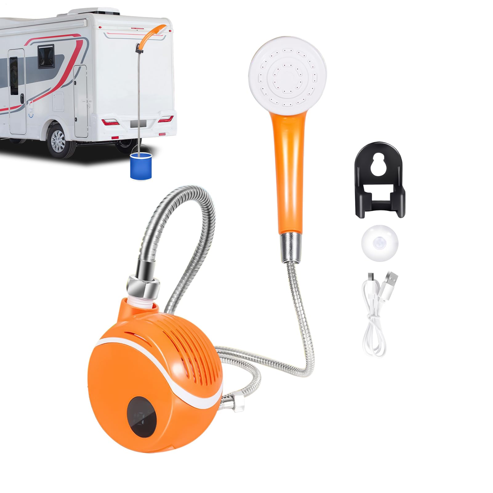Douche de camping étanche haute qualité avec écran thermique - 8