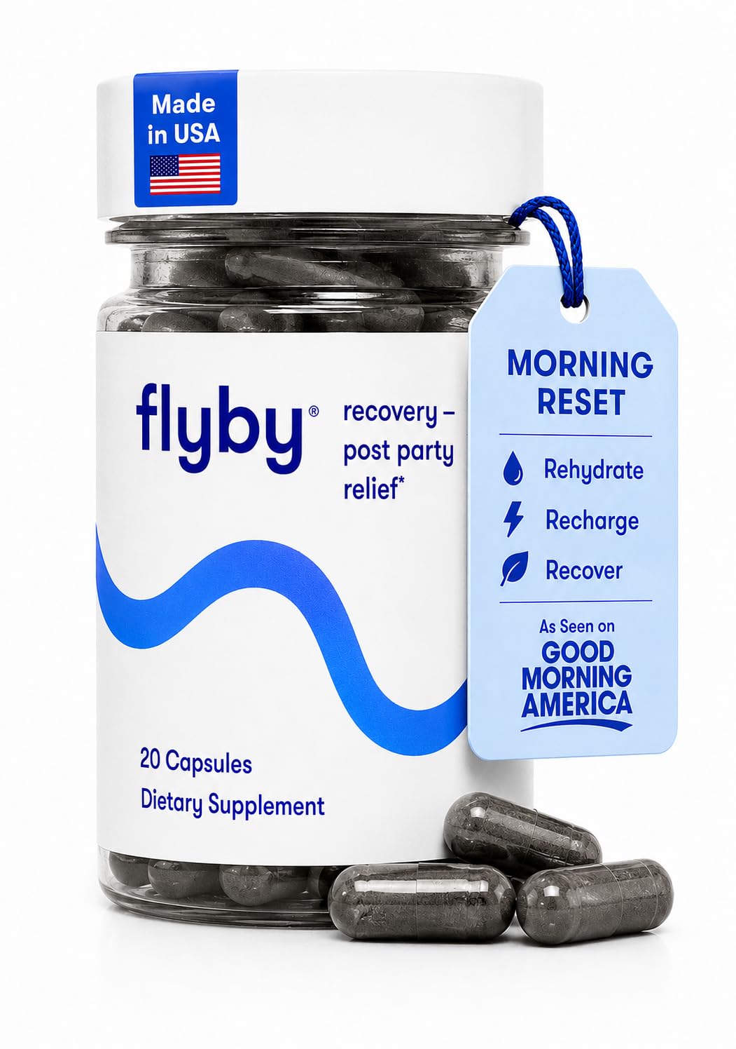 Flyby Recovery with DHM, Milk Thistle & Activated Charcoal