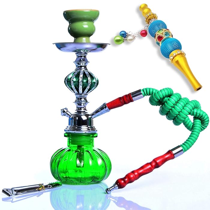 Buy 10inch Portable Arabic Hookah Settaj Mahal Shisha Set, Hookahs