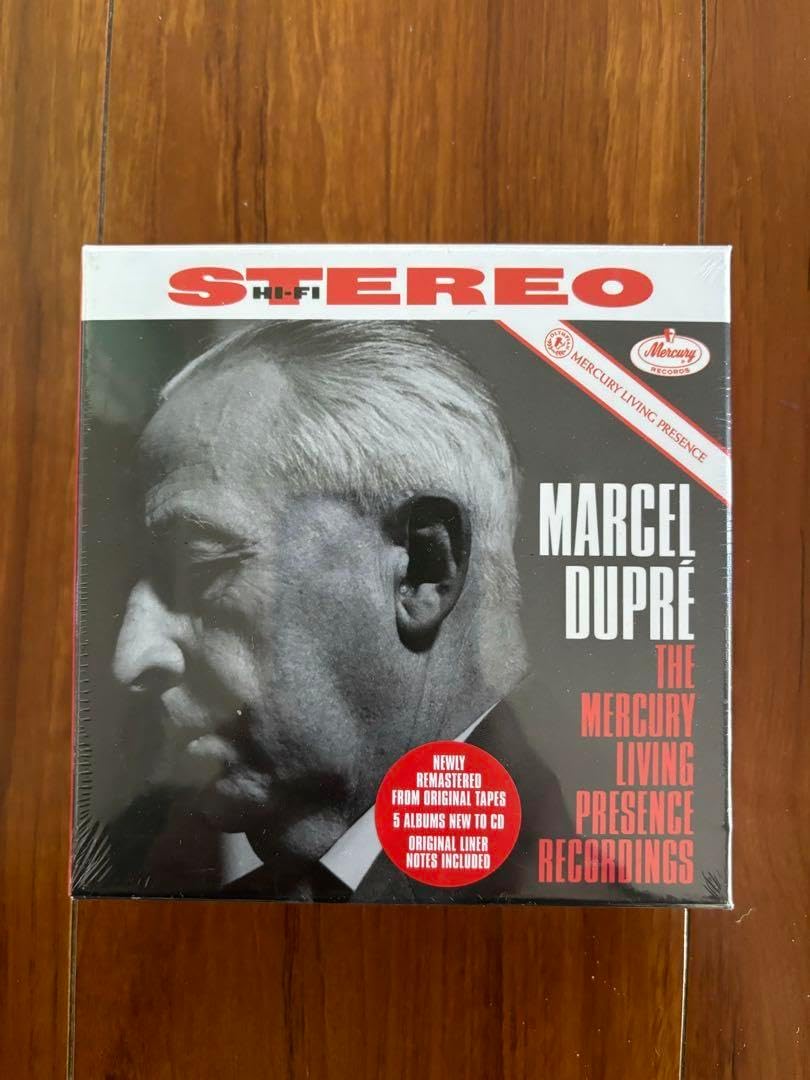 廃盤CD マルセル・デュプレ／リヴィング・プレゼンス録音集（10CD