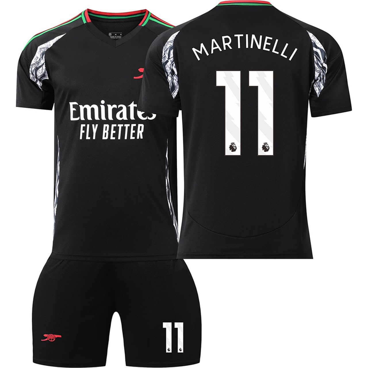 Amazon.co.jp: 24-25 アーセナル アウェイカラー ユニフォーム サカ