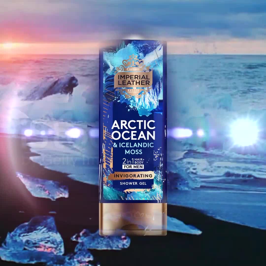 Imperial Leather Shower Gel Arctic Ocean & Icelandic Moss Invigorating