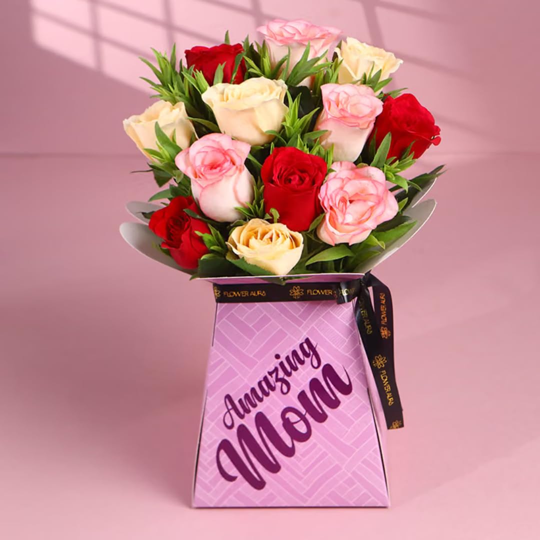 Amazon.in: Flower Aura: Flowers in Gift Box