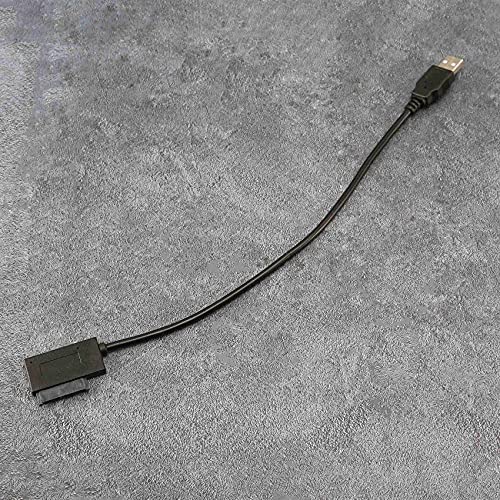 Cable Adaptador USB 2.0 a Mini Sata II 7+6 13Pin miniatura 5