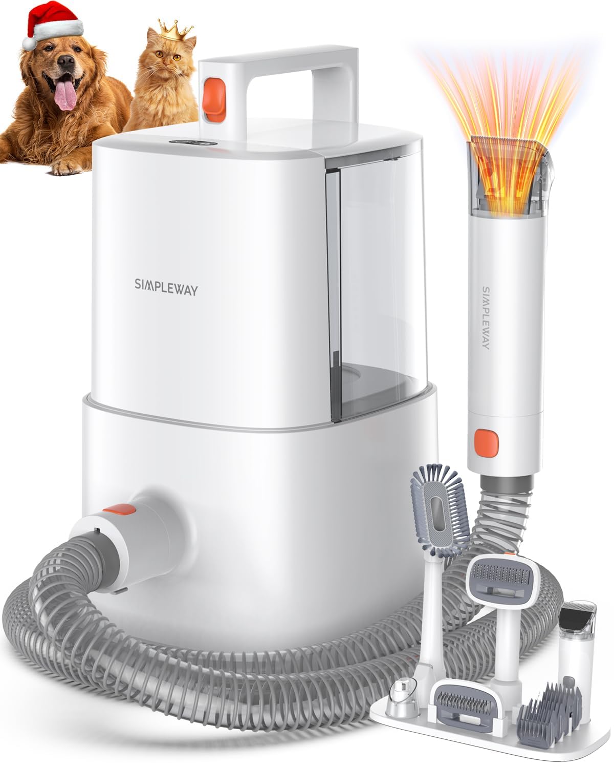 Dog Grooming Vacuum Kit by Simple Way