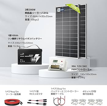 LYYJUAN リョクエン 400W ソーラーパネル LVYUAN(リョクエン)400W 折り畳み式 ソーラーパネル - LVYUAN