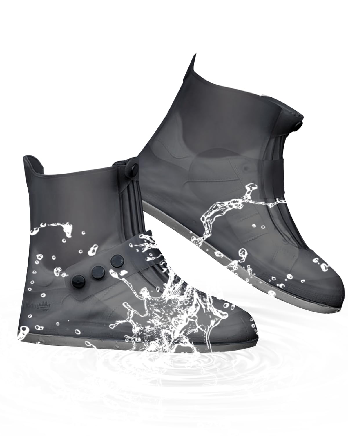 ANYCHO Mens Shoe Cover Waterproof, Reusable Overshoes Protect Shoes And Boots From Water And Dirt,Silicone Shoe Cover Waterproof Anti-Slip For Rainy Days (6) Grey (B0C5XCFQ6Z) Amazon Price History, Amazon Price Tracker